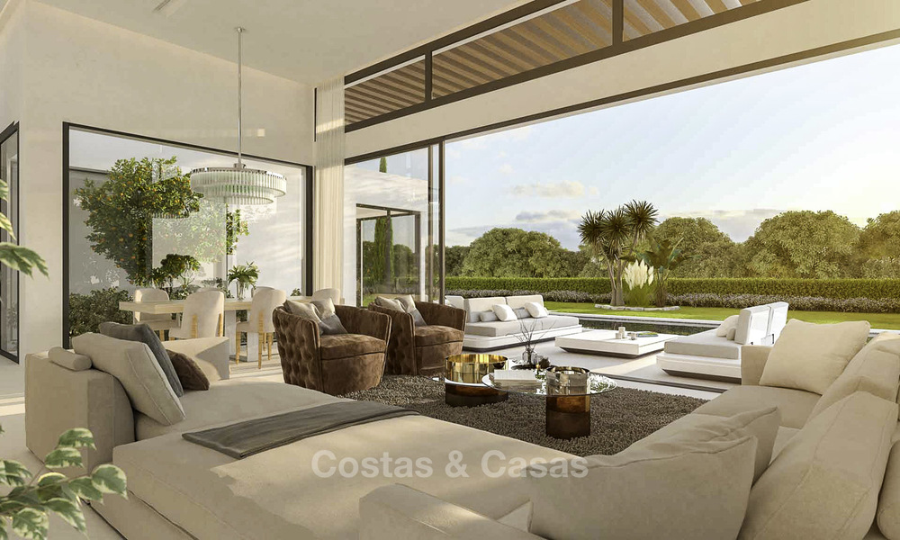 Nieuwe instapklare moderne villa te koop in Benahavis - Marbella, in een omheind villacomplex 16588