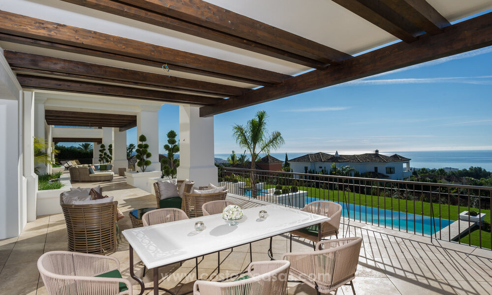 Meesterlijke luxevilla met panoramisch zeezicht in Sierra Blanca op de Golden Mile van Marbella 41552