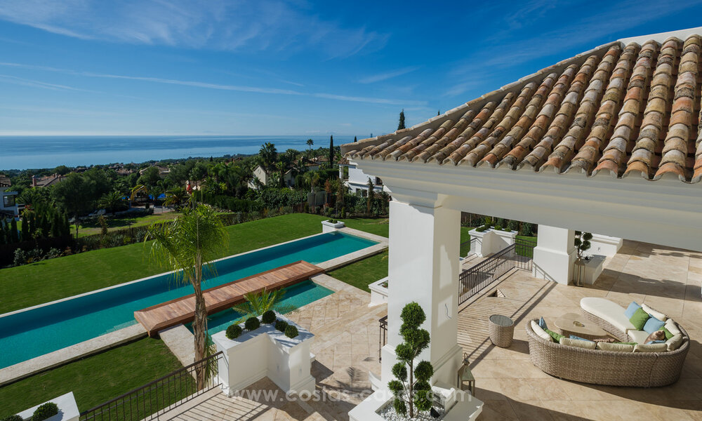 Meesterlijke luxevilla met panoramisch zeezicht in Sierra Blanca op de Golden Mile van Marbella 41554