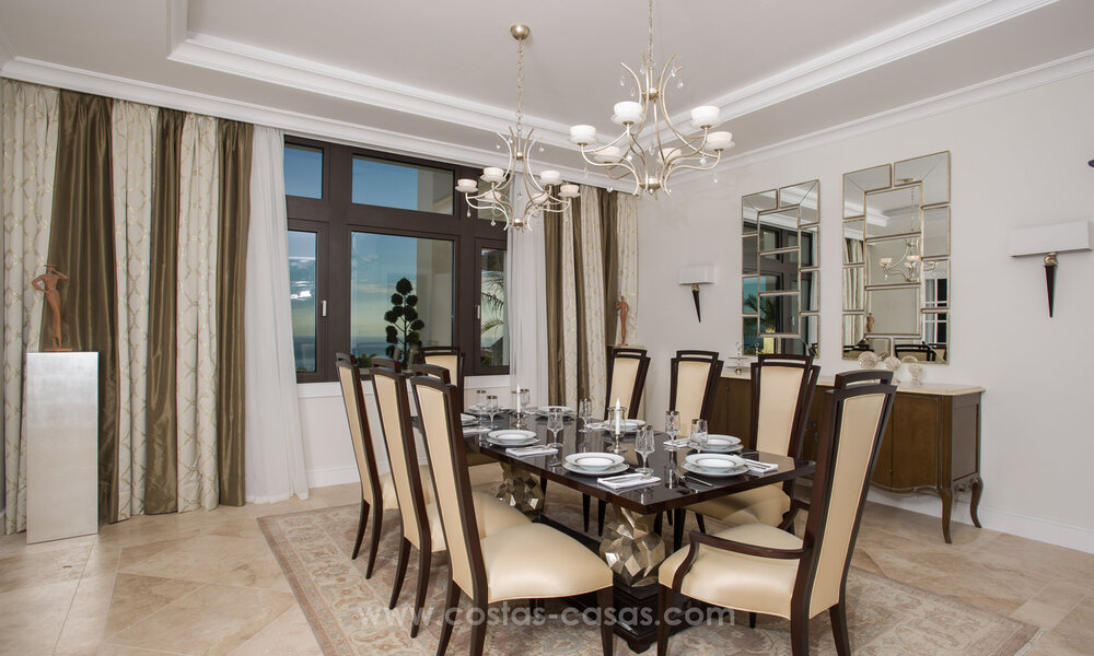 Meesterlijke luxevilla met panoramisch zeezicht in Sierra Blanca op de Golden Mile van Marbella 41560