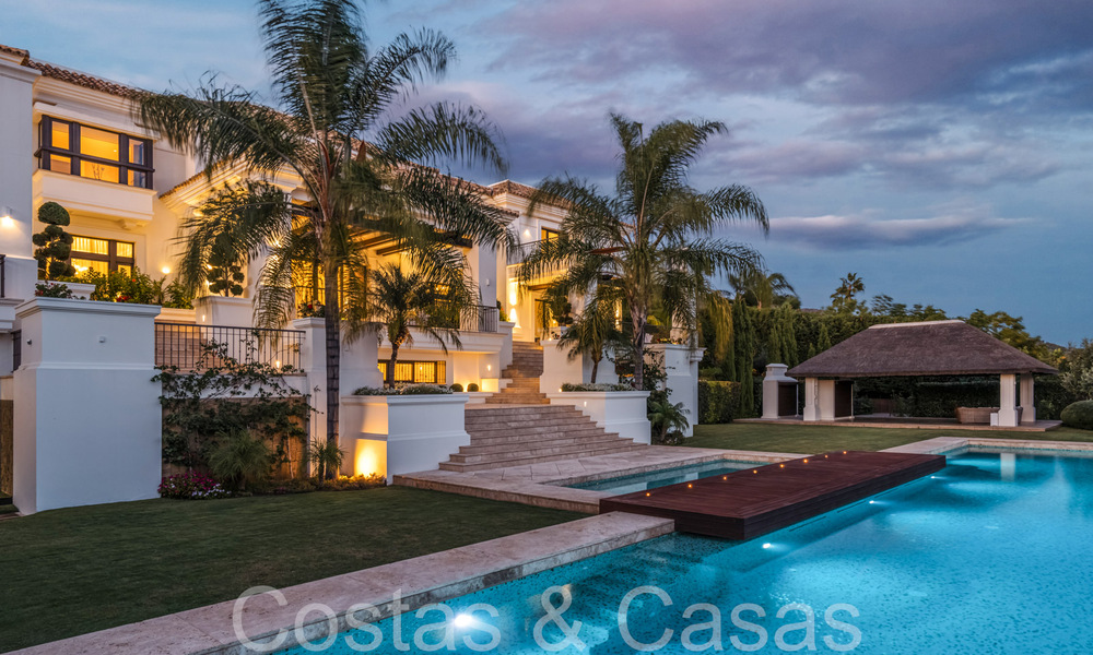 Meesterlijke luxevilla met panoramisch zeezicht in Sierra Blanca op de Golden Mile van Marbella 68169