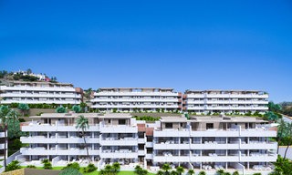 Nieuwe moderne appartementen te koop in Benahavis - Marbella met golf en zeezicht. Instapklaar. 7322 