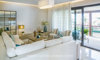 Nieuwe moderne appartementen te koop in Benahavis - Marbella met golf en zeezicht. Instapklaar. Laatste unit: Penthouse! 7327 