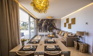 Nieuwe moderne appartementen te koop in Benahavis - Marbella met golf en zeezicht. Instapklaar. 7365 