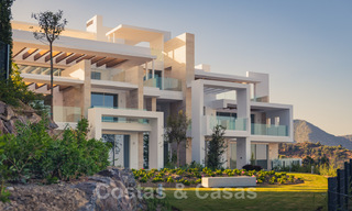 Moderne nieuwe luxe appartementen te koop met zeezicht op slechts enkele minuten rijden van Marbella centrum 38341 