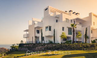 Moderne nieuwe luxe appartementen te koop met zeezicht op slechts enkele minuten rijden van Marbella centrum 38347 