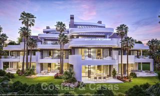 Moderne nieuwe luxe appartementen te koop met zeezicht op slechts enkele minuten rijden van Marbella centrum 38355 
