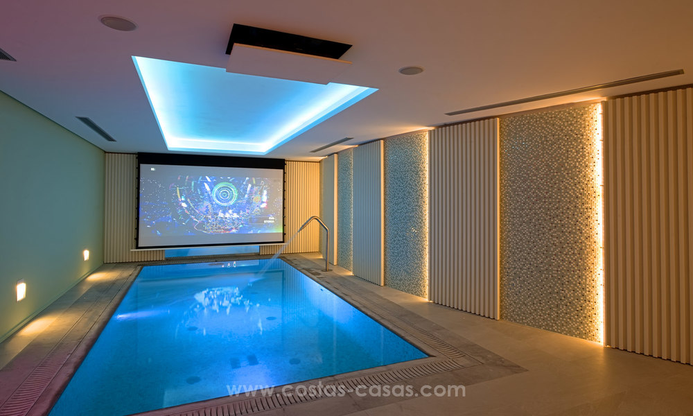 Moderne Design villa te koop met zeezicht in La Zagaleta, Benahavis – Marbella 21134