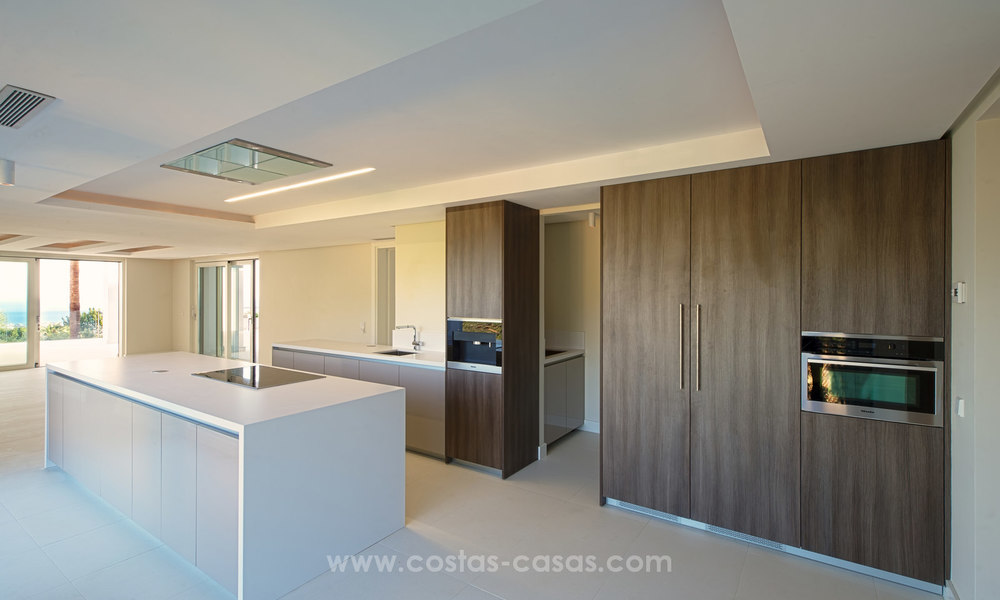 Moderne Design villa te koop met zeezicht in La Zagaleta, Benahavis – Marbella 21140