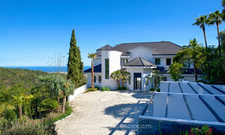Moderne Design villa te koop met zeezicht in La Zagaleta, Benahavis – Marbella 21142 