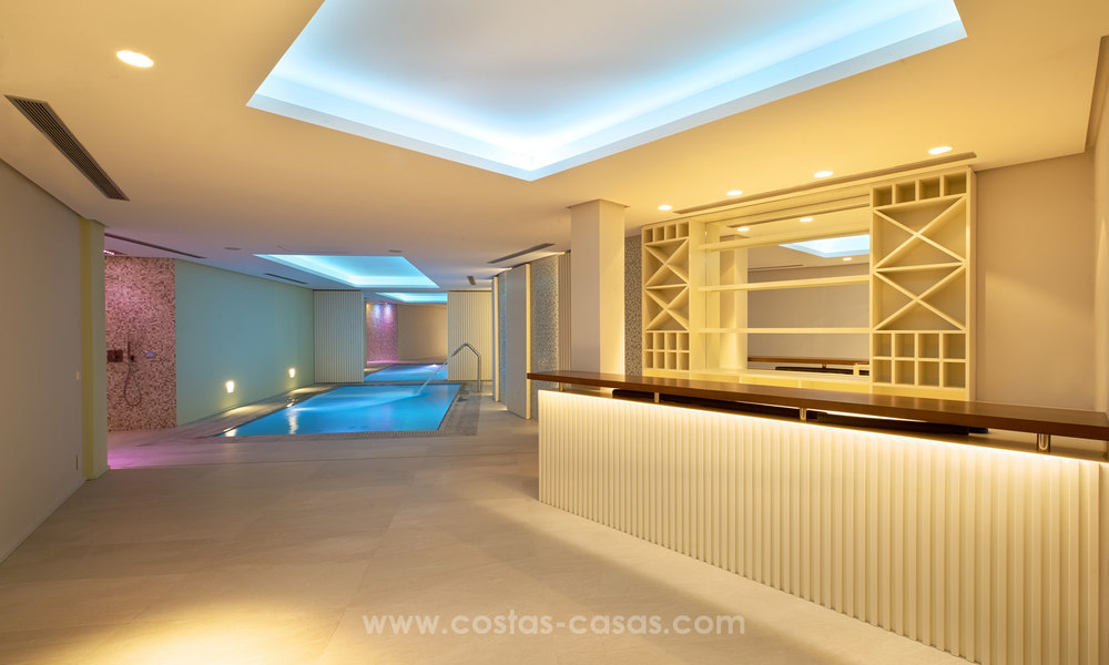 Moderne Design villa te koop met zeezicht in La Zagaleta, Benahavis – Marbella 21149