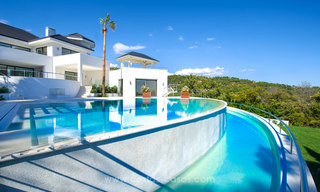 Moderne Design villa te koop met zeezicht in La Zagaleta, Benahavis – Marbella 21153 