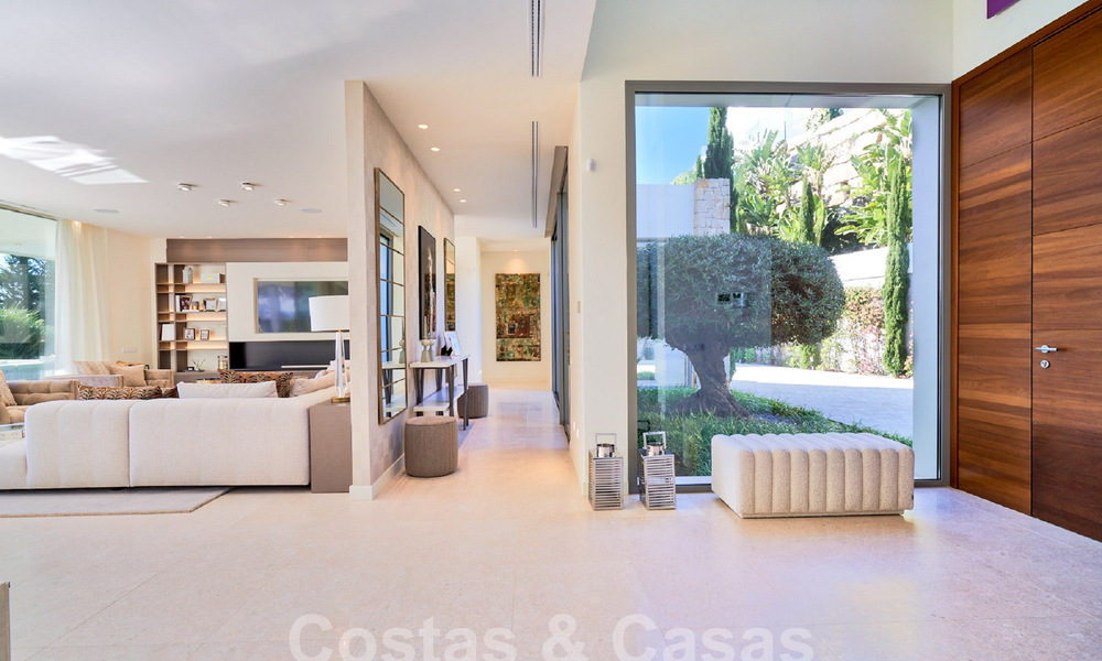  Instapklare moderne villa te koop, eerstelijns golf, te Benahavis - Marbella 58506