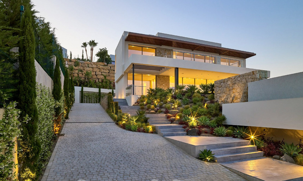  Instapklare moderne villa te koop, eerstelijns golf, te Benahavis - Marbella 58538