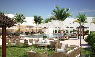 Nieuwe luxe appartementen te koop in Andalusische stijl temidden de natuur in Marbella 21552 
