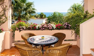 Luxe Penthouse appartement te koop met zeezicht aan de Golden Mile te Marbella 824 