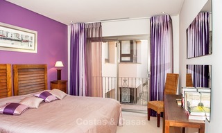 Luxe Penthouse appartement te koop met zeezicht aan de Golden Mile te Marbella 839 