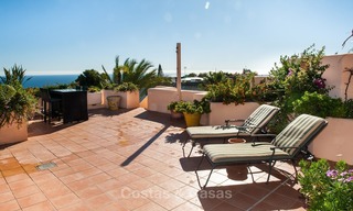 Luxe Penthouse appartement te koop met zeezicht aan de Golden Mile te Marbella 868 