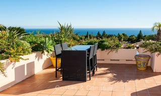 Luxe Penthouse appartement te koop met zeezicht aan de Golden Mile te Marbella 846 