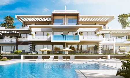 Moderne, prestigieuze nieuwbouw Appartementen en Penthouses te koop aan de Golden Mile, Marbella 1092
