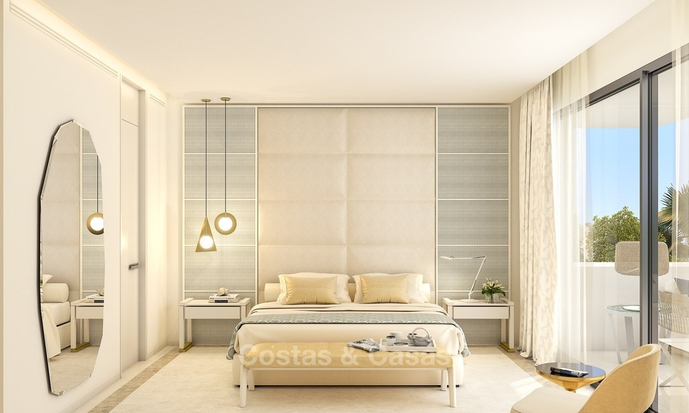 Moderne, prestigieuze nieuwbouw Appartementen en Penthouses te koop aan de Golden Mile, Marbella 1112