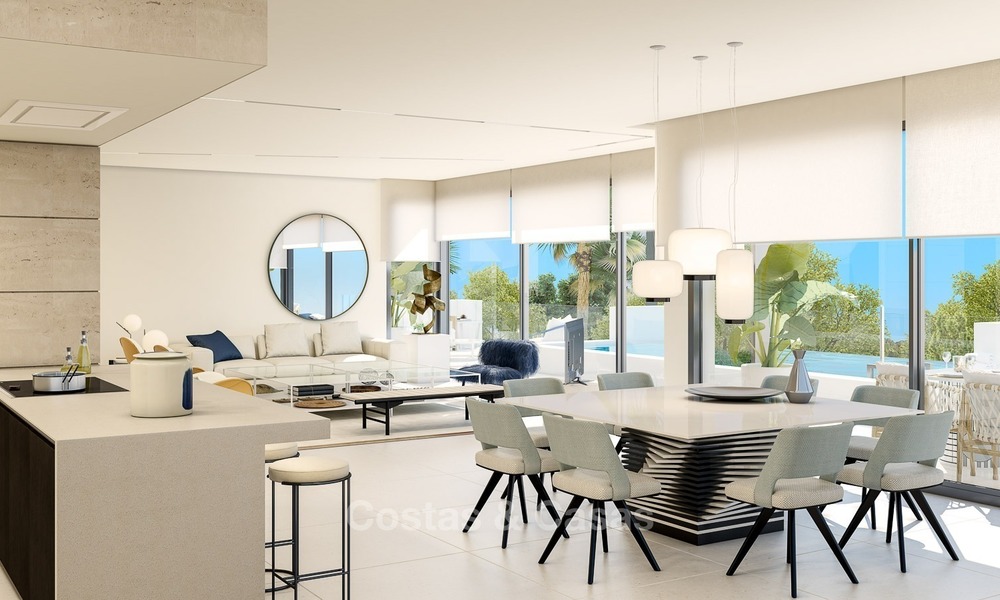 Moderne, prestigieuze nieuwbouw Appartementen en Penthouses te koop aan de Golden Mile, Marbella 1114