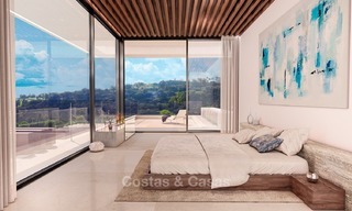 Luxe, Moderne Villa met Zee- en Golfzicht te Koop in Benahavis, Marbella 1132 