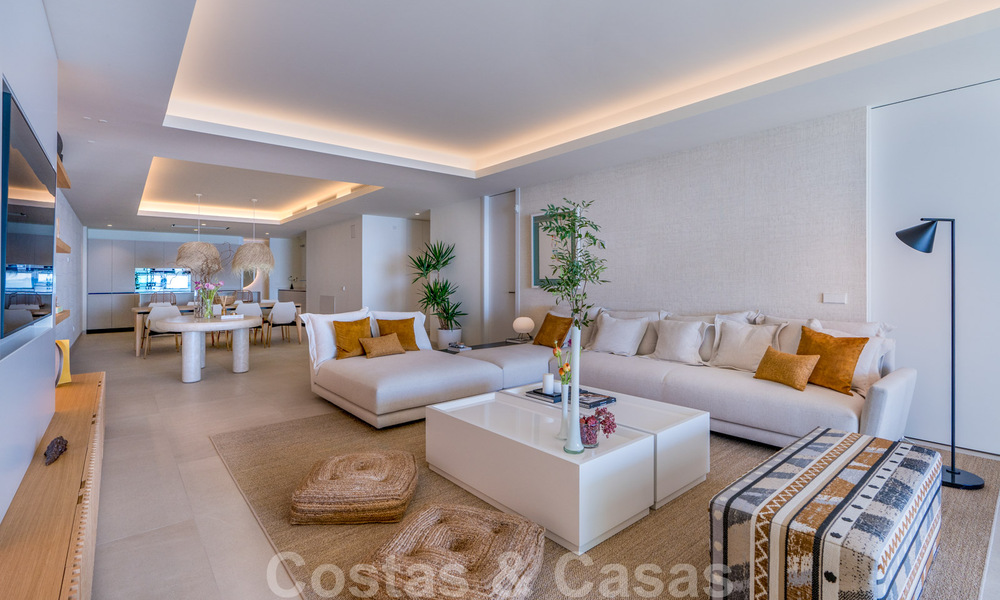 Moderne Luxe Appartementen te koop, direct aan de strandboulevard gelegen, in Estepona centrum. Opgeleverd! 40594