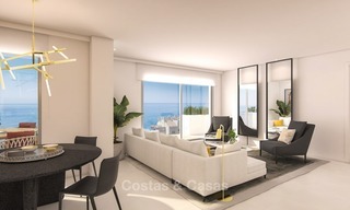Moderne Appartementen met Zeezicht te koop, vlakbij het Strand in Benalmádena, Costa del Sol. Opgeleverd! 1287 