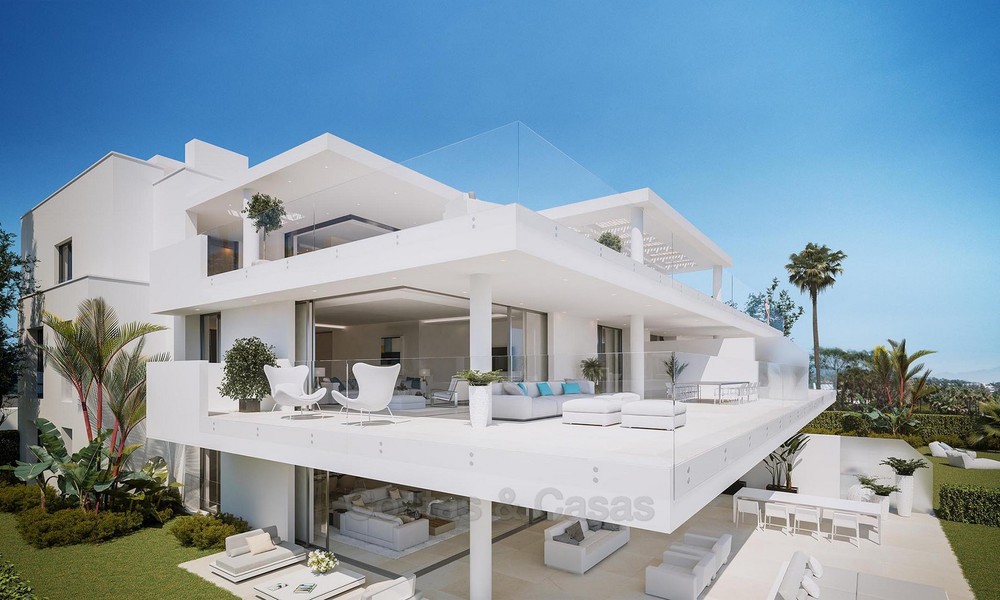 Exclusieve, Nieuwe, Moderne Beachfront Appartementen te koop, New Golden Mile, Marbella - Estepona. Instapklaar. 12300