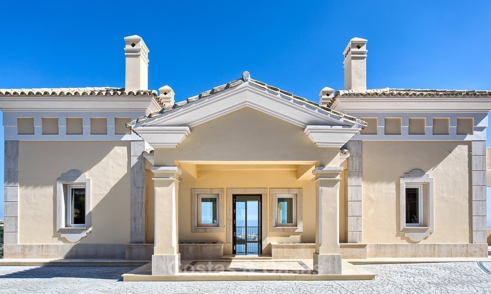 Nieuwe Luxe Villa met Panoramisch uitzicht op Zee en Golf te koop in Benahavis, Marbella 1750