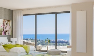 Eigentijdse, Moderne Appartementen met Uitzicht op de Golfbaan en de Zee te koop in Estepona, Costa del Sol 1760 