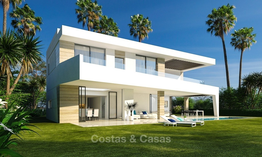 Gated Community met 25 Moderne Villa's te koop nabij een Golf Resort aan de New Golden Mile, Marbella – Estepona 1790