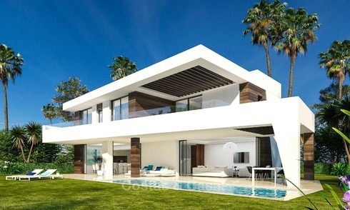 Gated Community met 25 Moderne Villa's te koop nabij een Golf Resort aan de New Golden Mile, Marbella – Estepona 1792