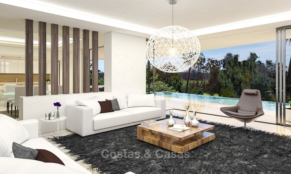 Gated Community met 25 Moderne Villa's te koop nabij een Golf Resort aan de New Golden Mile, Marbella – Estepona 1796