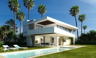 Gated Community met 25 Moderne Villa's te koop nabij een Golf Resort aan de New Golden Mile, Marbella – Estepona 1802 