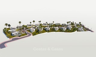 Gated Community met 25 Moderne Villa's te koop nabij een Golf Resort aan de New Golden Mile, Marbella – Estepona 1821 