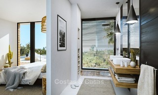 Moderne Hedendaagse villa's te koop in een Nieuw Project, Eerstelijns Golf in Estepona - Marbella 2051 