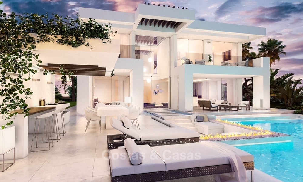 Moderne design Villa's op maat te koop in Marbella, Benahavis, Estepona, Mijas en aan de hele Costa del Sol 2093