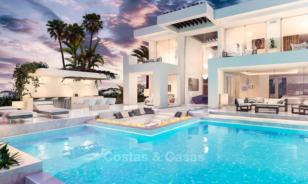 Moderne design Villa's op maat te koop in Marbella, Benahavis, Estepona, Mijas en aan de hele Costa del Sol 2094