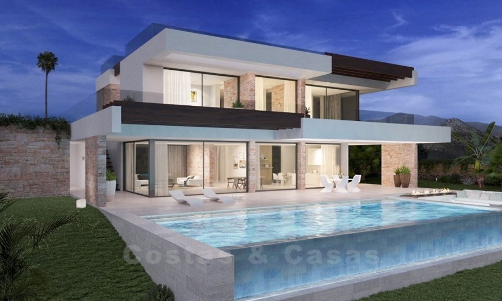 Moderne design Villa's op maat te koop in Marbella, Benahavis, Estepona, Mijas en aan de hele Costa del Sol 2398