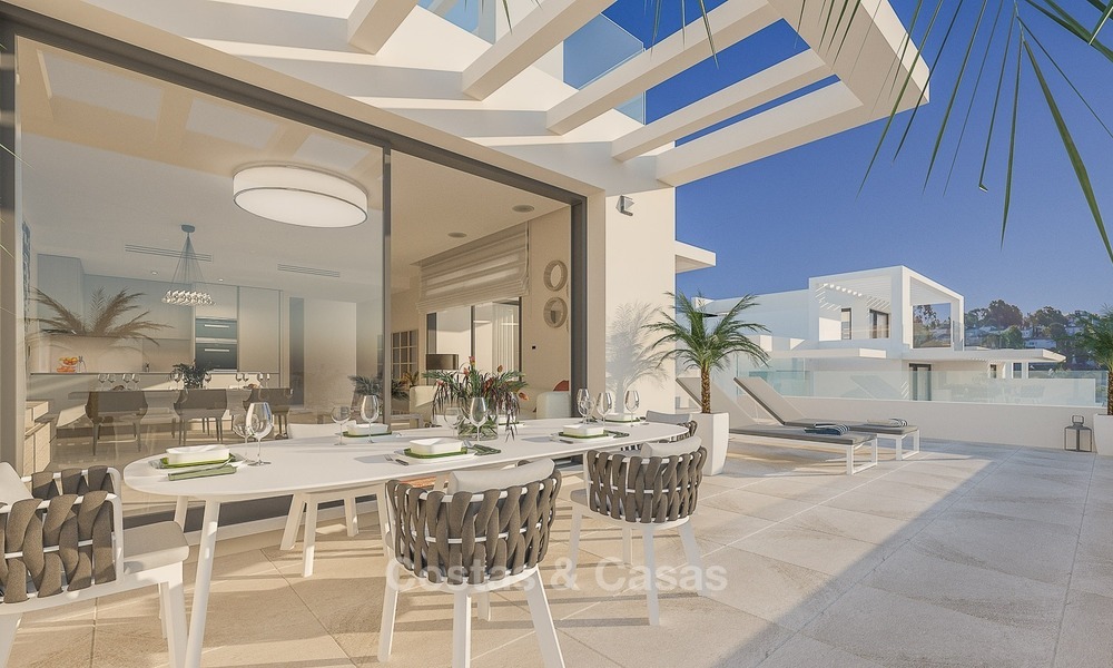 Eigentijdse, moderne appartementen te koop, gelegen nabij het strand en de golf, Estepona - Marbella 2404