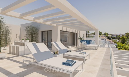 Eigentijdse, moderne appartementen te koop, gelegen nabij het strand en de golf, Estepona - Marbella 2408