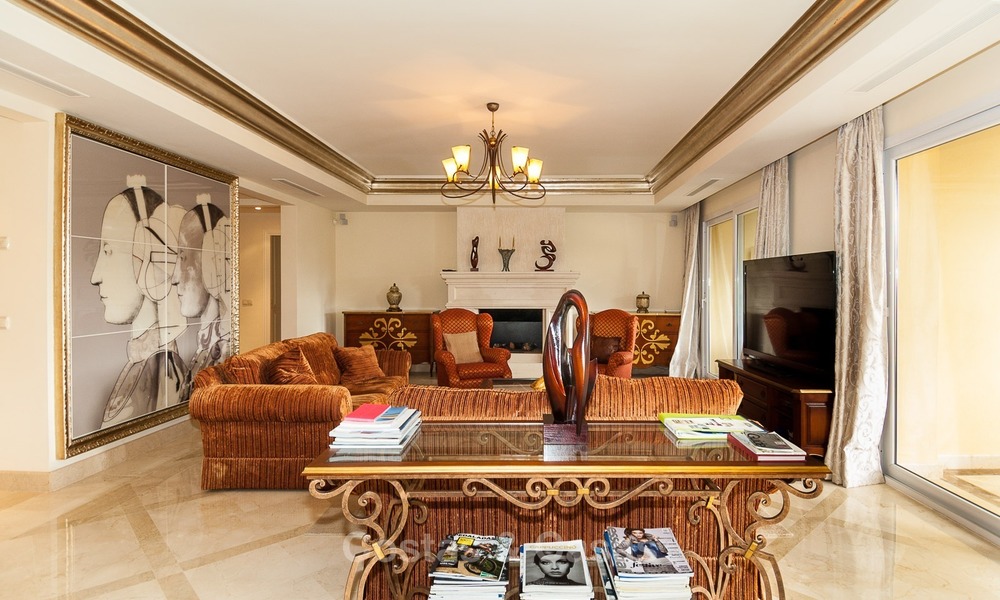 Eerstelijn golf complex: ruim luxe penthouse te koop in Nueva Andalucia - Marbella 2458