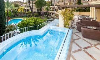 Eerstelijn golf complex: ruim luxe penthouse te koop in Nueva Andalucia - Marbella 2464 