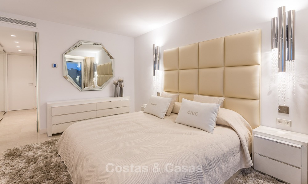 Eerstelijn golf modern, ruim, luxe penthouse te koop in Nueva Andalucia - Marbella 2555