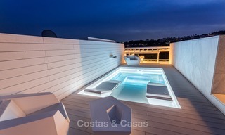Eerstelijn golf modern, ruim, luxe penthouse te koop in Nueva Andalucia - Marbella 2569 