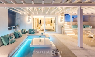 Eerstelijn golf modern, ruim, luxe penthouse te koop in Nueva Andalucia - Marbella 2573 