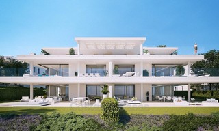 Exclusieve, Nieuwe, Moderne eerstelijns strand Appartementen te koop, Marbella - Estepona. Herverkopen beschikbaar. 3032 