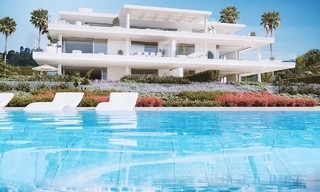 Exclusieve, Nieuwe, Moderne eerstelijns strand Appartementen te koop, Marbella - Estepona. Herverkopen beschikbaar. 3037 